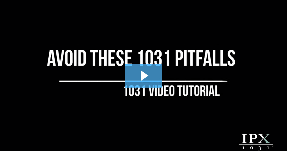 Avoid These 1031 Pitfalls video