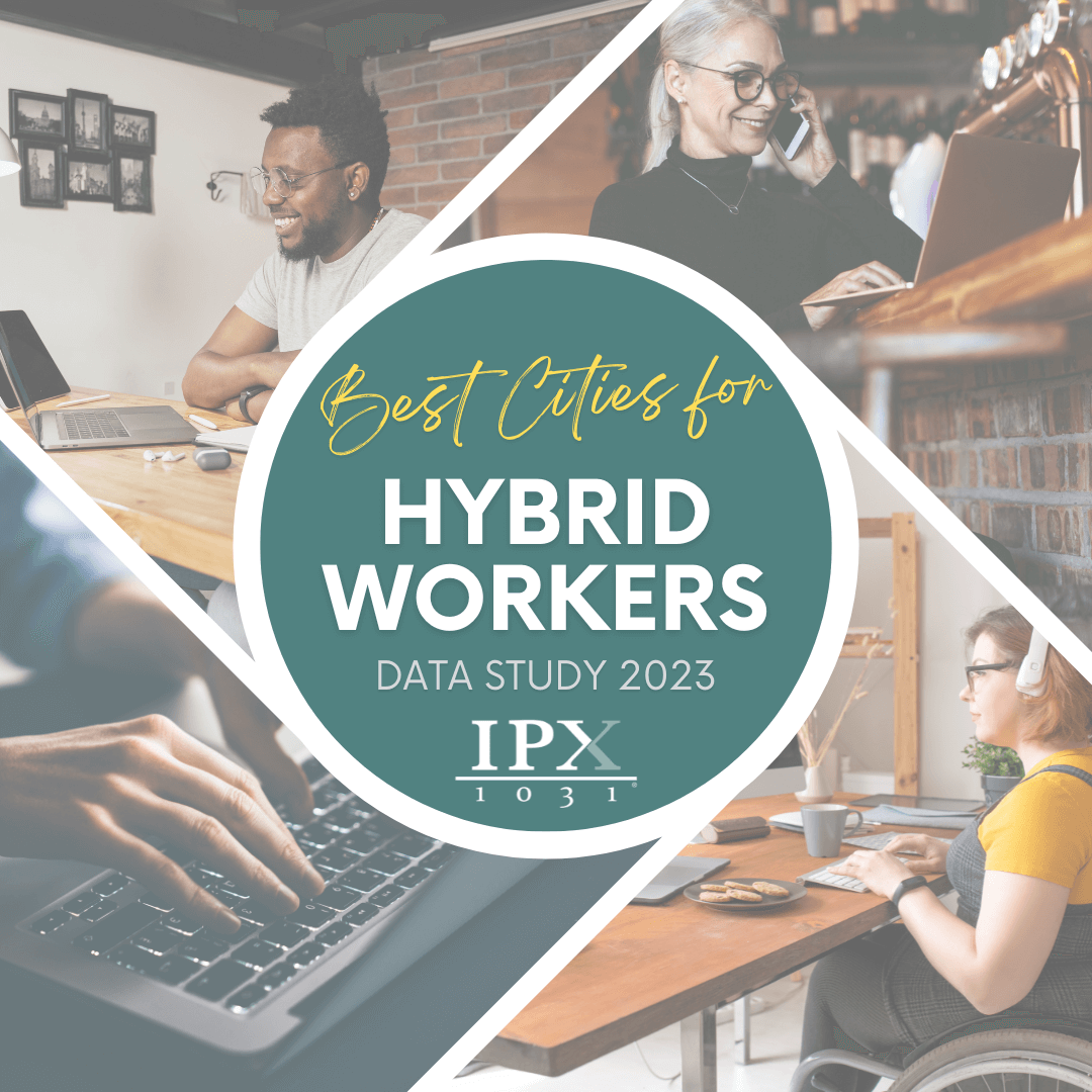 Best Cities for Hybrid Workers Ranking 2023 + Map