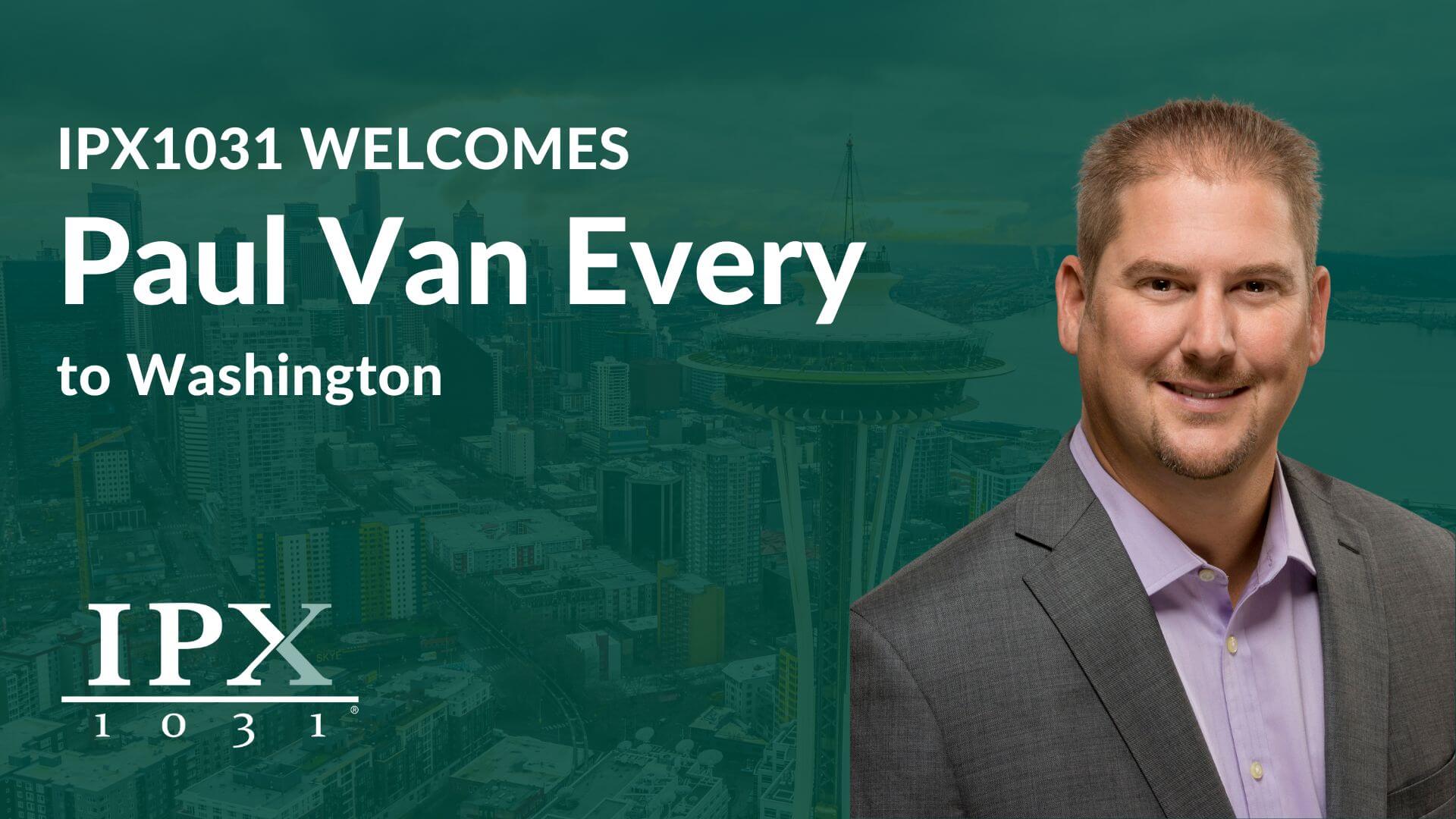 Paul Van Every Joins IPX1031 image