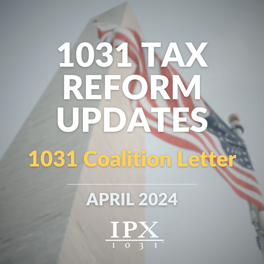 1031 repeal alert Tax reform updates September 2024 graphic