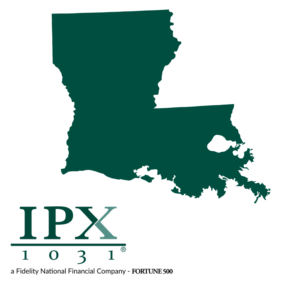 1031 Exchange State Image wLogo - Louisiana