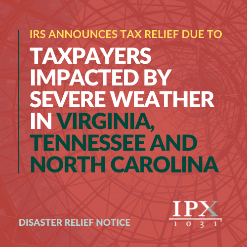 Disaster Reliefs_TN NC VA
