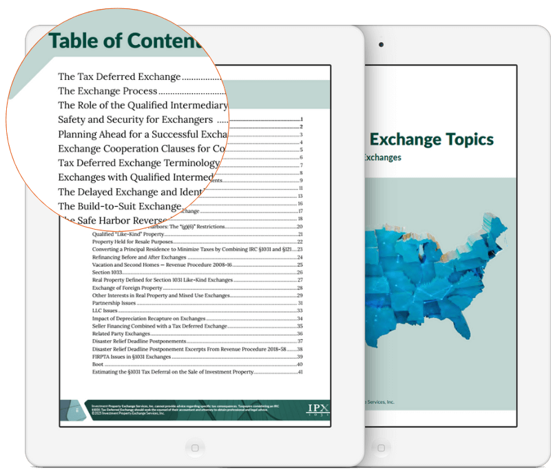 IPX1031-Exchange Topics TOC
