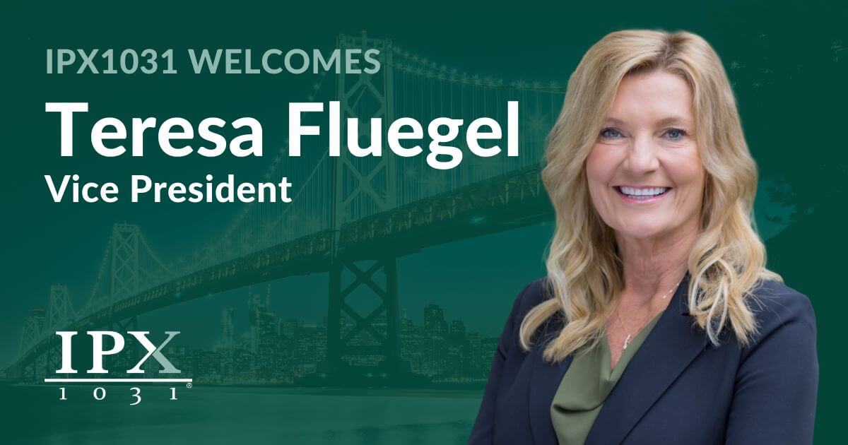 IPX1031 Welcomes Teresa Fluegel as Vice President