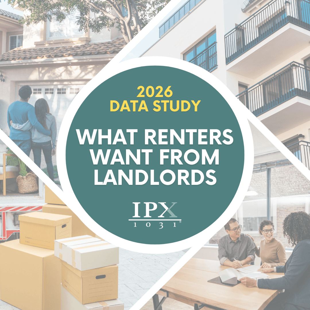 Landlord-Red-Flags-2026-Social-Sq Collage with 2026 Data Study: What Renters Want From Landlords in center, showing a couple outside a house, apartment balconies, moving boxes, and two people in a meeting.